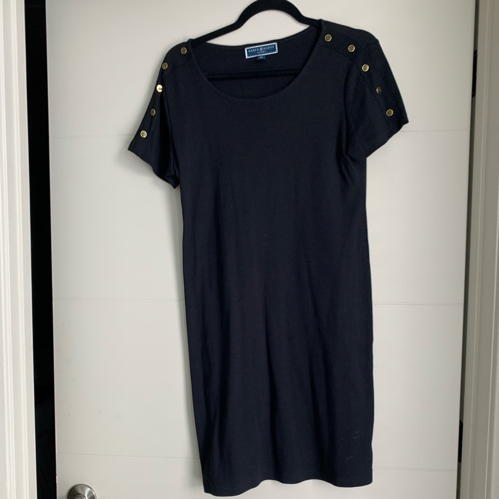 Karen Scott Sport Black Dress